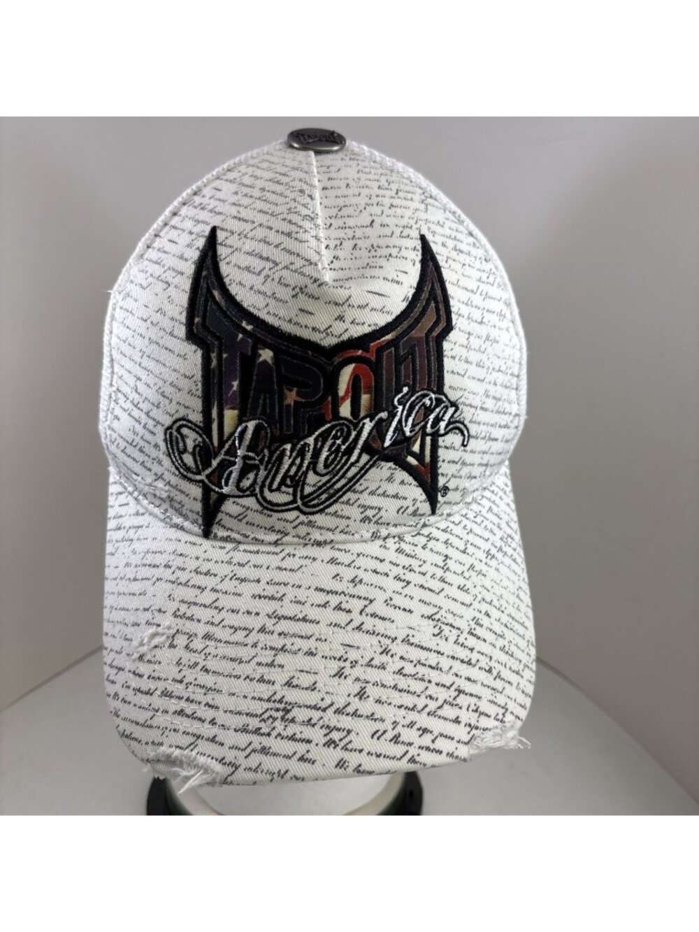 Tapout America Patriotic Snapback Hat Tap Out American Flag UFC MMA